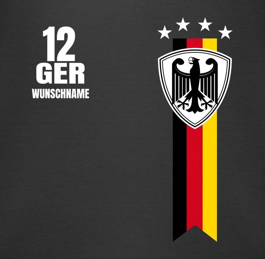 Shirtracer Germany WM Fan-Shirt Deutschland: Tshirt Gym Bag Shirtracer