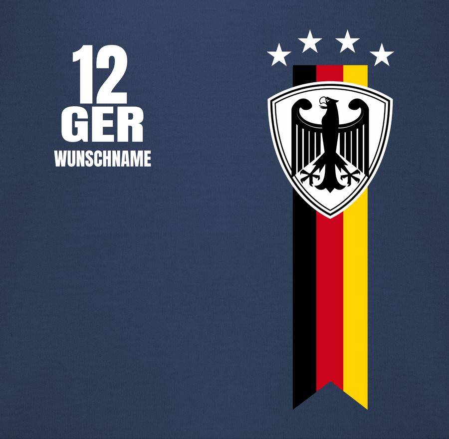 Shirtracer Germany WM Fan-Shirt Deutschland: Tshirt Gym Bag Shirtracer