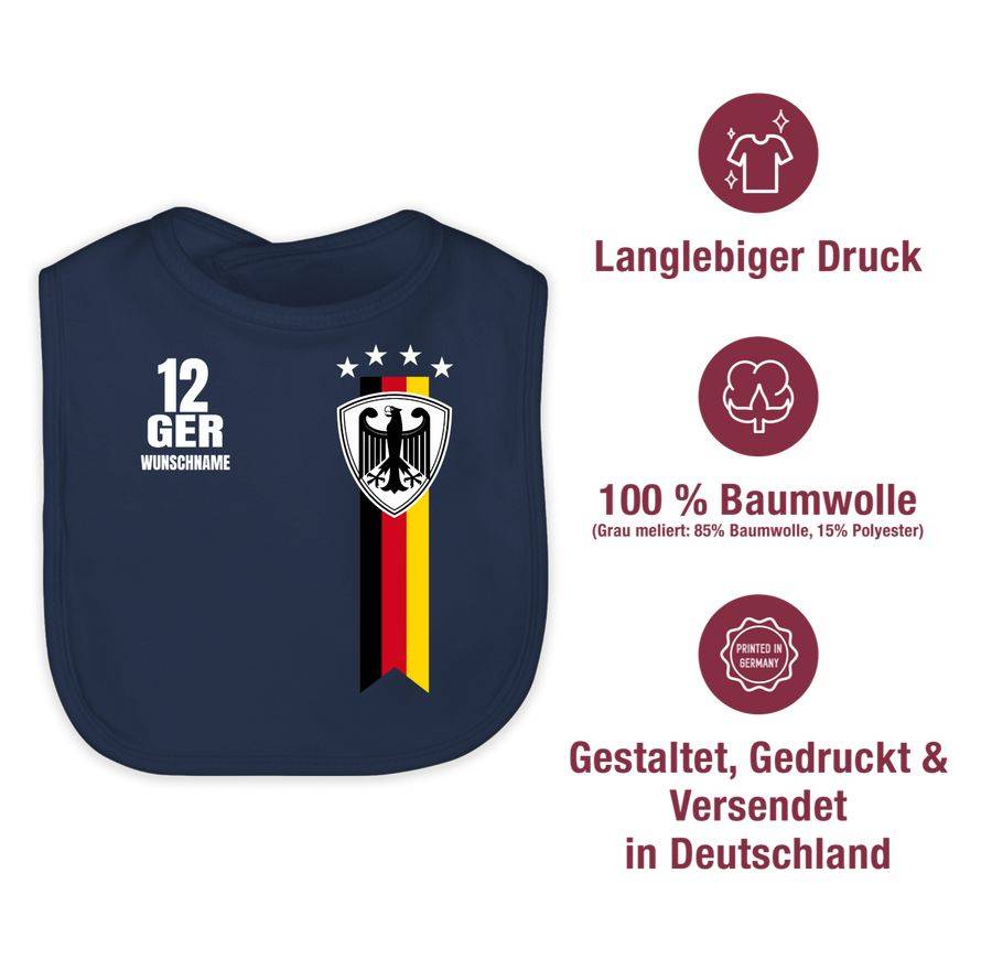 Shirtracer Germany WM Fan-Shirt Deutschland: Tshirt Gym Bag Shirtracer