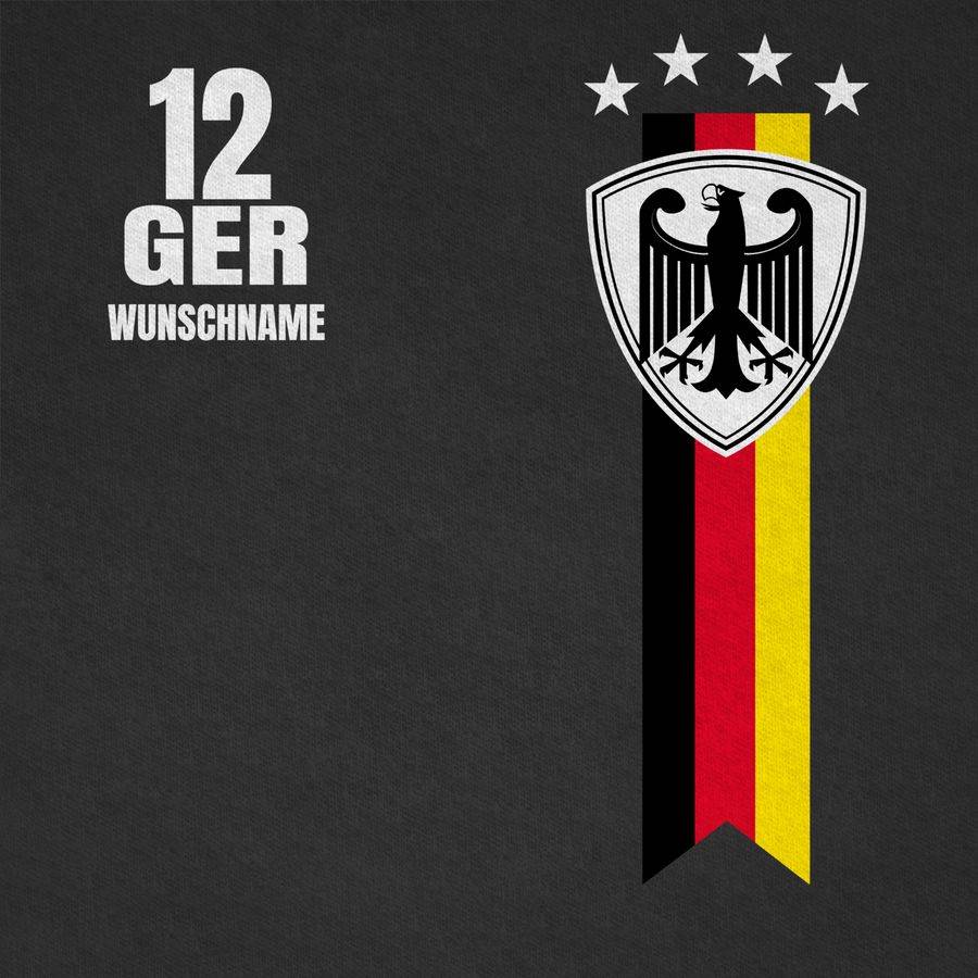 Shirtracer Germany WM Fan-Shirt Deutschland: Tshirt Gym Bag Shirtracer