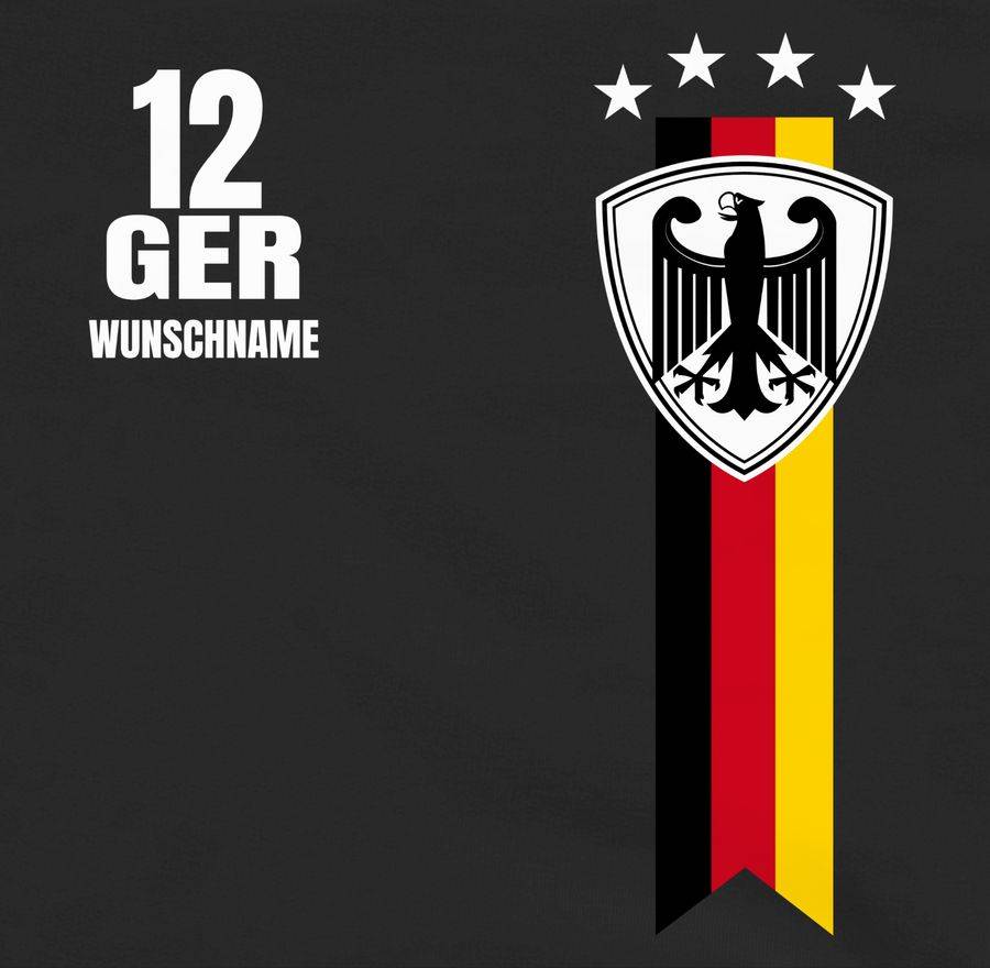 Shirtracer Germany WM Fan-Shirt Deutschland: Tshirt Gym Bag Shirtracer
