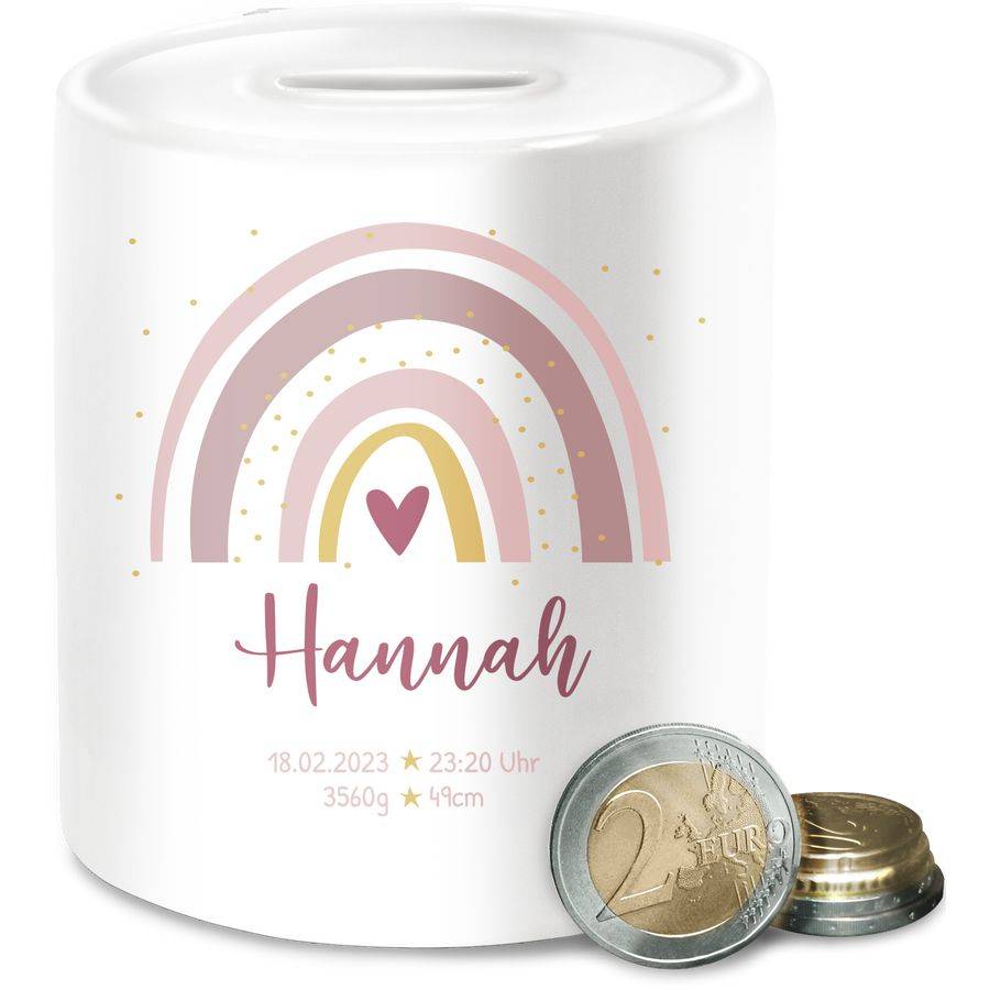 Shirtracer Geschenk Boho Regenbogen Mit Name Geschenke Geburt Shirts & Mehr Shirtracer