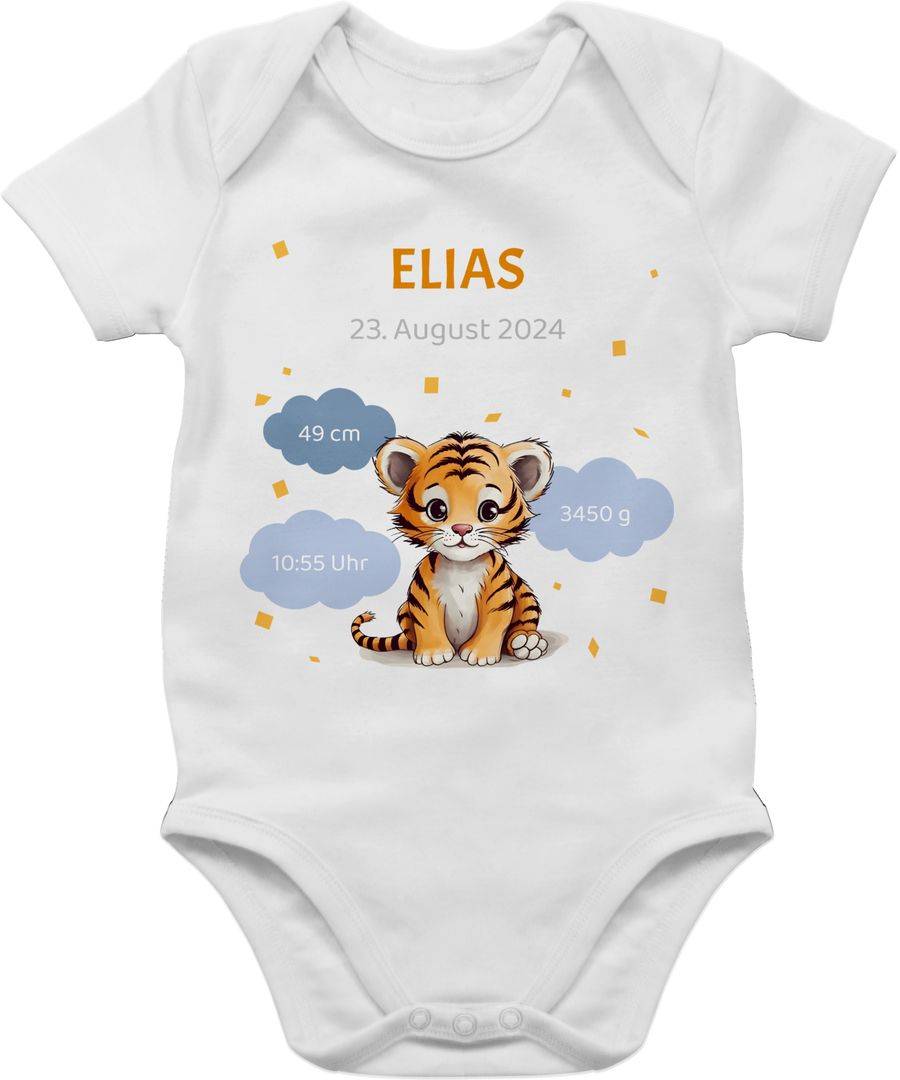 Shirtracer Geschenk Geburtsdaten Geschenke Geburt Daten: T-Shirt Turnbeutel Shirtracer