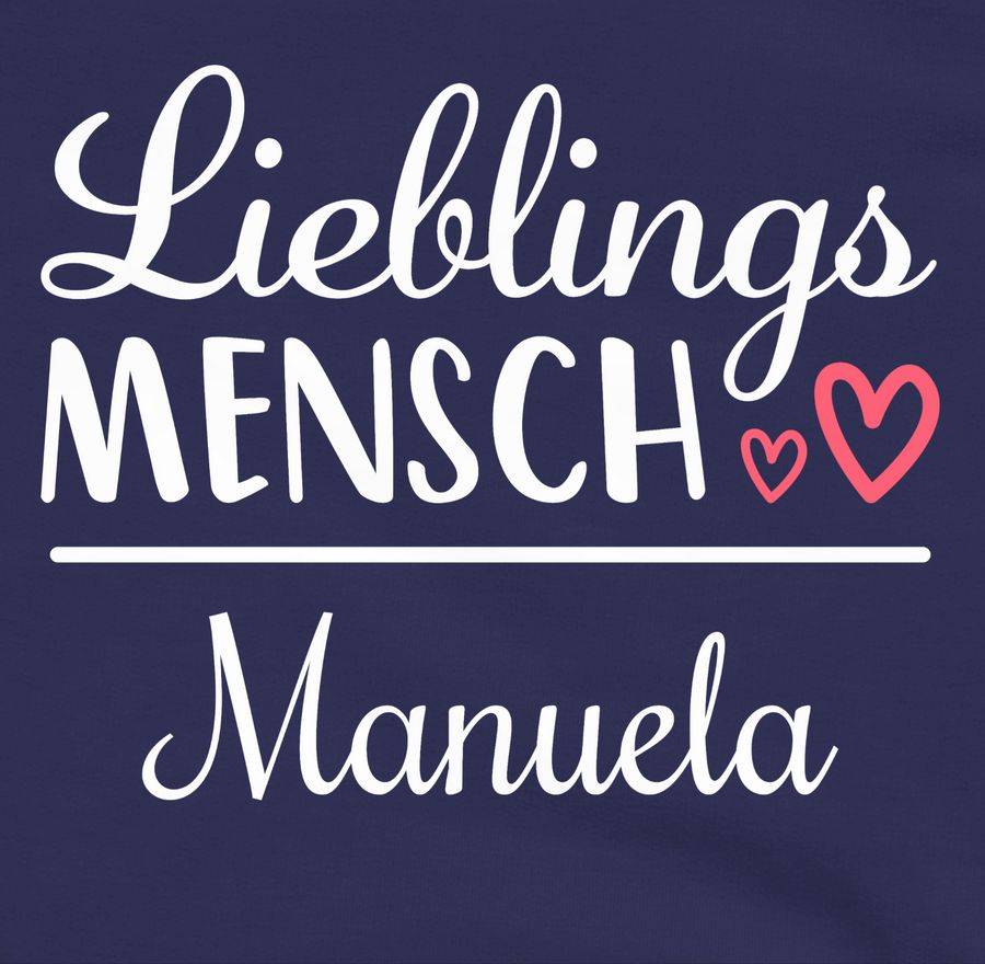 Shirtracer Geschenk Lieblingsmensch Mit Namen: Tshirt Rucksack Shirtracer