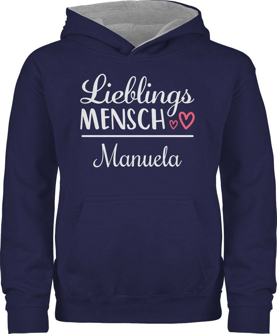 Shirtracer Geschenk Lieblingsmensch mit Namen: Tshirt Rucksack Shirtracer