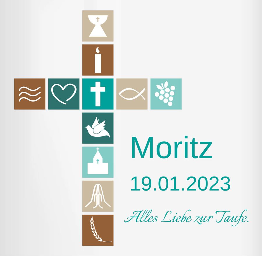 Shirtracer Geschenk Taufe Konfirmation Firmung: Tshirt Rucksack Shirtracer
