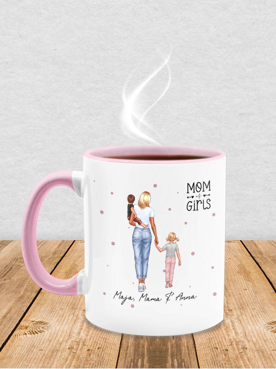 Shirtracer Geschenk Von Kindern Für Mama I Mutter Tochter Sohn Shirts & Mehr Shirtracer