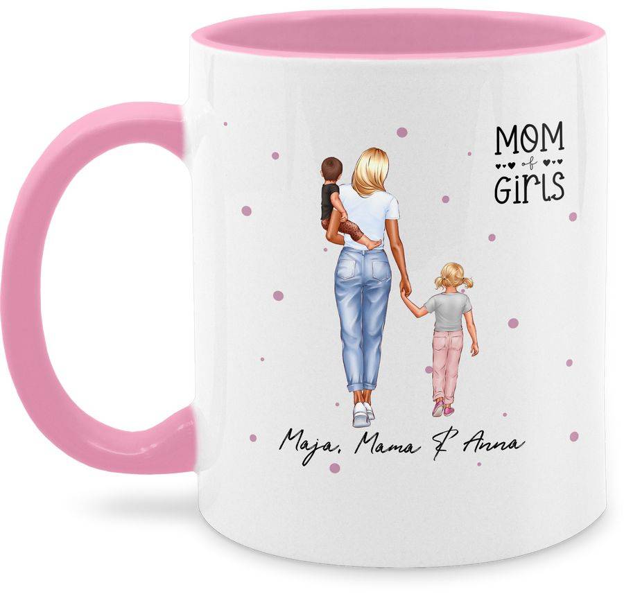Shirtracer Geschenk von Kindern für Mama I Mutter Tochter Sohn Shirts & Mehr Shirtracer