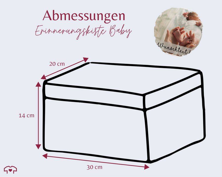 Shirtracer Geschenkbox Geburt Erinnerungsbox Geburt Mit Foto Und Text Bilder Box Geburt Aufbewahrungsbox Schwangerschaft Geburt Baby Shirtracer