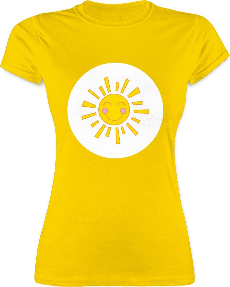 Shirtracer Glücksbär Lachende Sonne Sonnenschein Geschenk Sun Shirts & Mehr Shirtracer