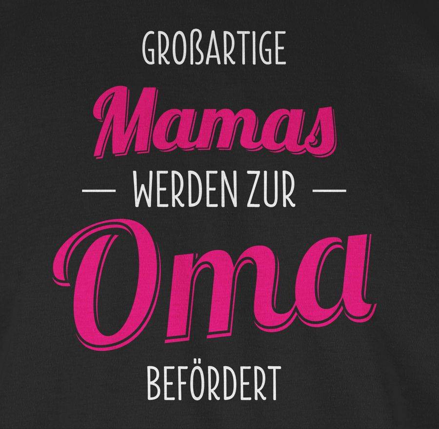 Shirtracer Großartige Mamas Werden Zur Oma Befördert: T-Shirt Rucksack Shirtracer
