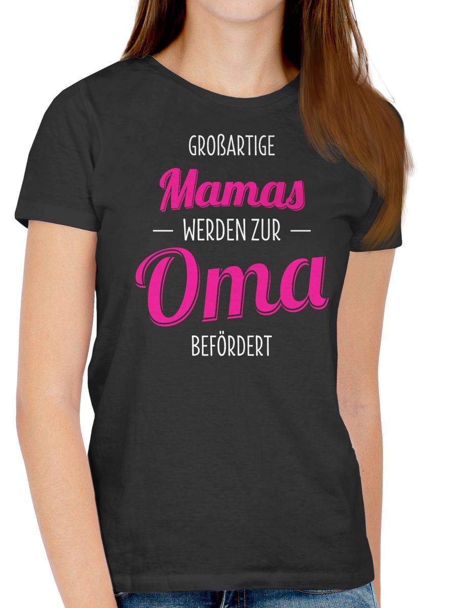 Shirtracer Großartige Mamas Werden Zur Oma Befördert: T-Shirt Rucksack Shirtracer