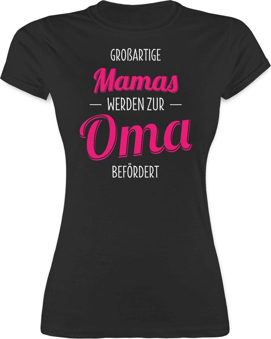 Shirtracer Großartige Mamas werden zur Oma befördert: T-Shirt Rucksack Shirtracer