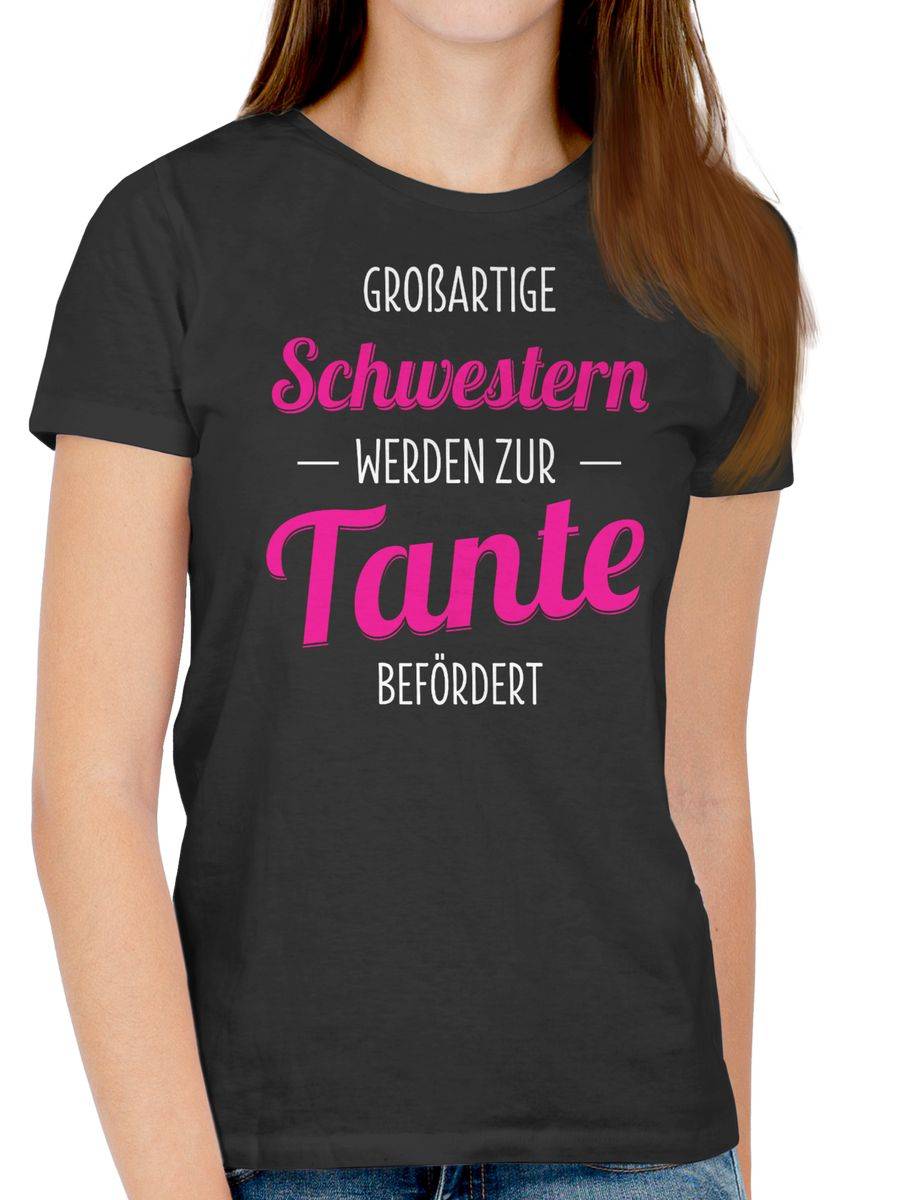 Shirtracer Großartige Schwestern Werden Zur Tante Befördert Shirts & Mehr Shirtracer