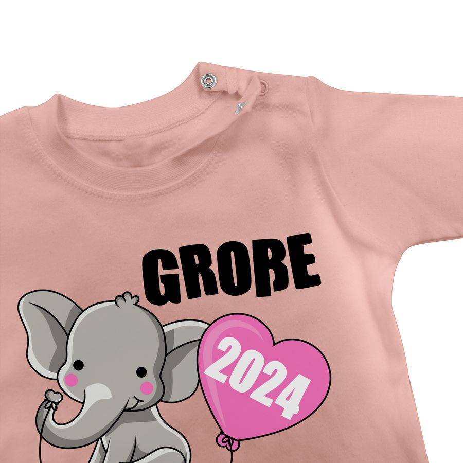 Shirtracer Große Schwester 2024 I: Tshirt Turnbeutel Shirtracer