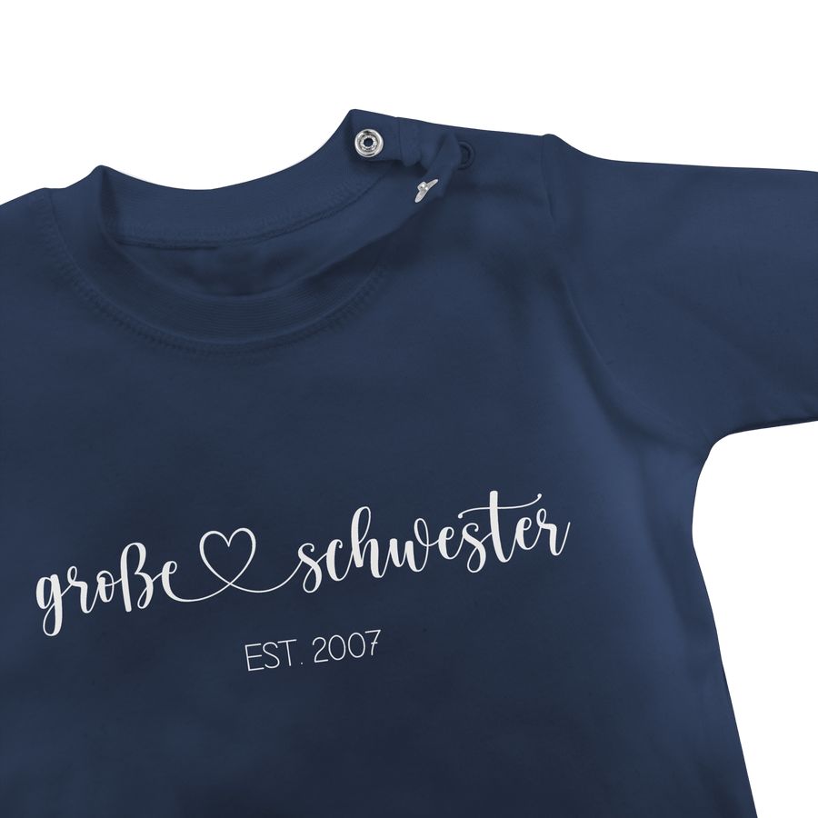 Shirtracer Große Schwester Est - Ich Werde Große Schwester Geschenk - Jahreszahl Shirts & Shirtracer