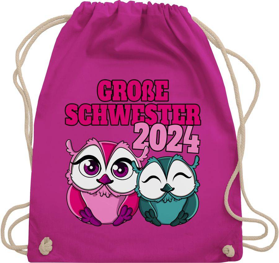 Shirtracer Große Schwester Eulen 2024 Shirts & Mehr Shirtracer