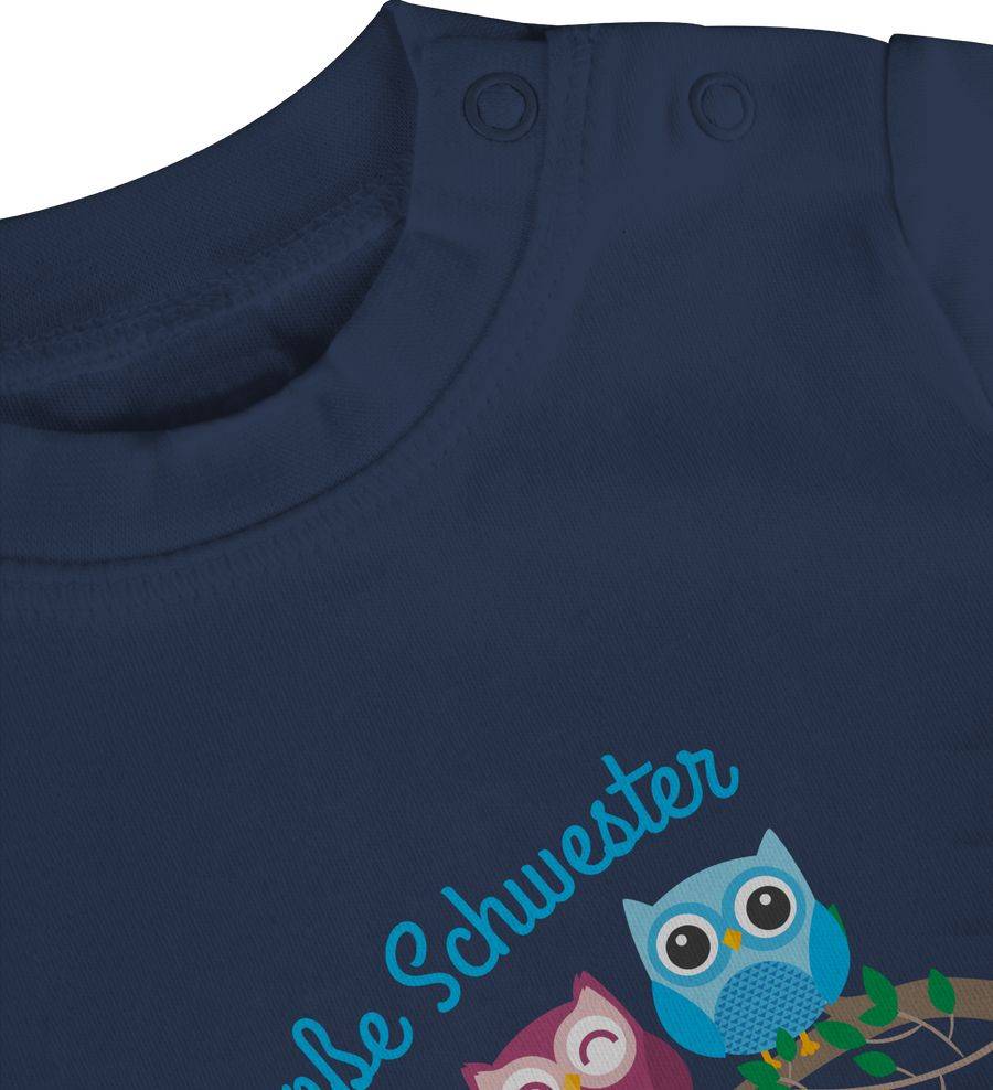 Shirtracer Große Schwester Eulen: T-Shirt Turnbeutel Shirtracer