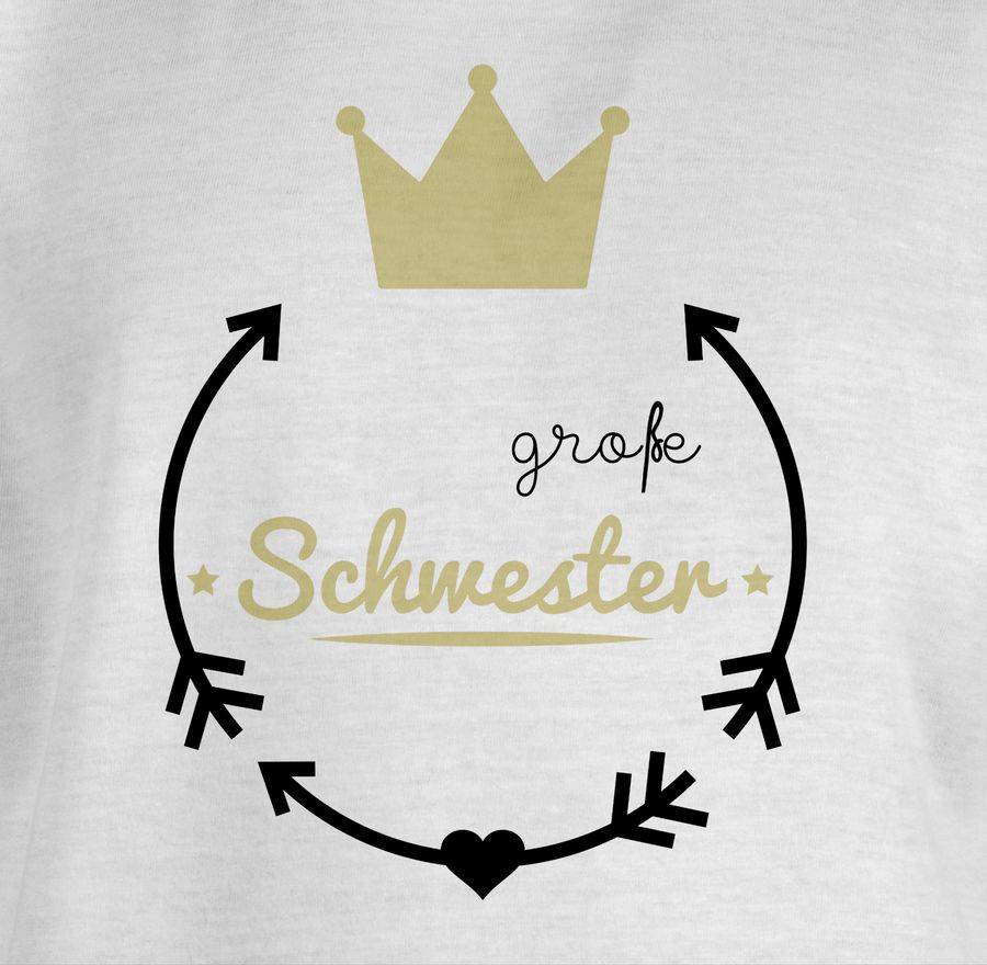 Shirtracer Große Schwester - Krone Shirts & Mehr Shirtracer