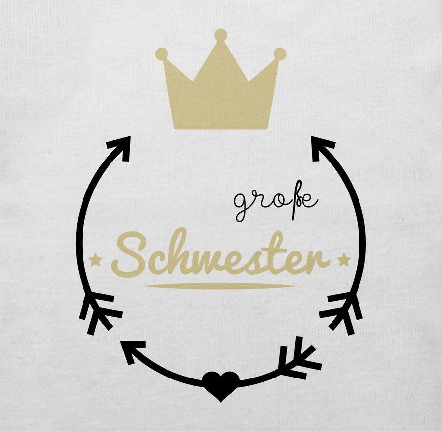 Shirtracer Große Schwester - Krone Shirts & Mehr Shirtracer