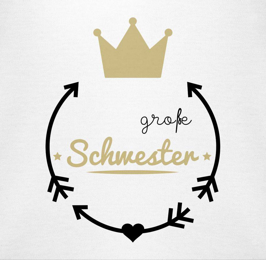 Shirtracer Große Schwester - Krone Shirts & Mehr Shirtracer