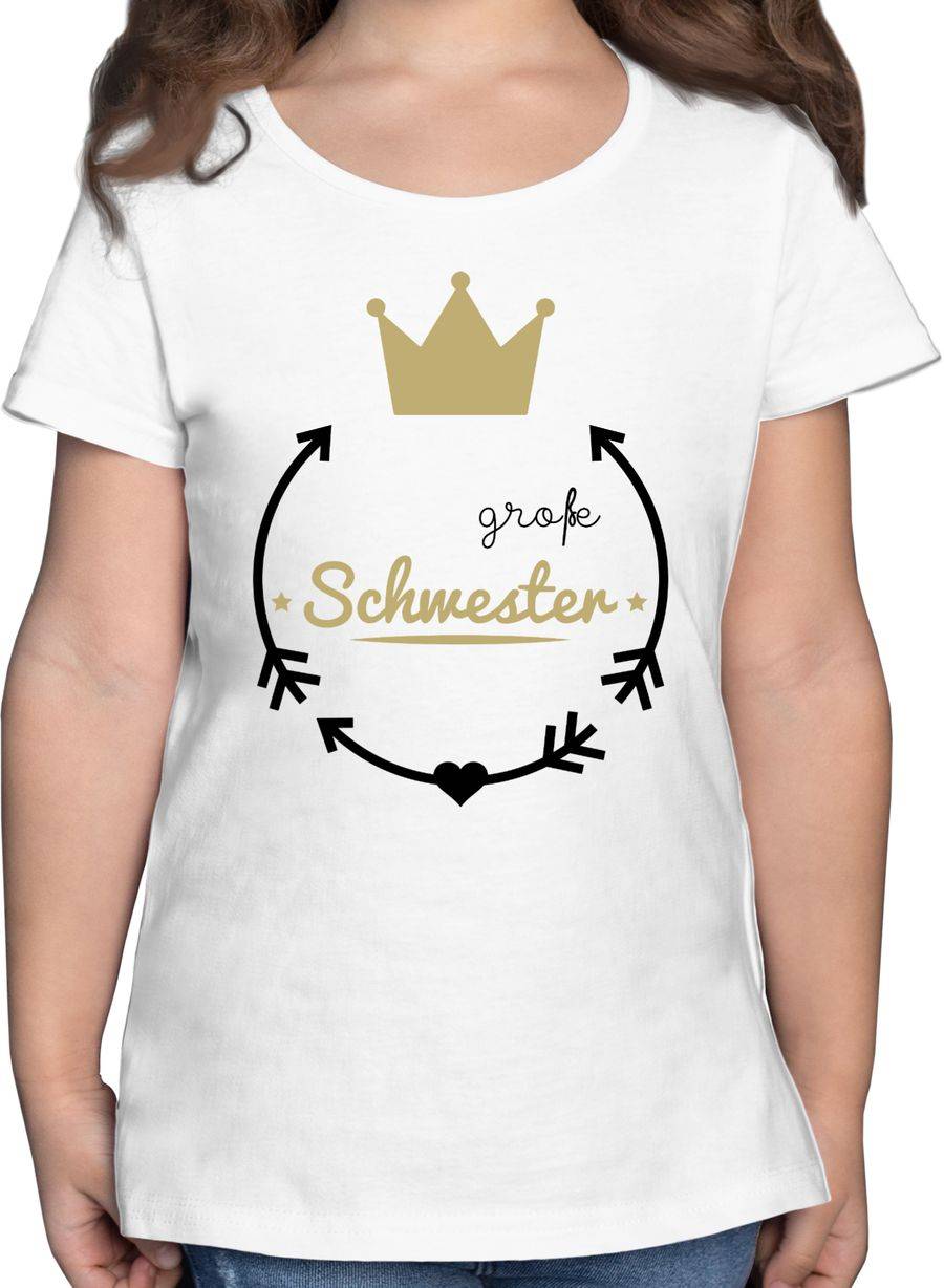 Shirtracer Große Schwester - Krone Shirts & Mehr Shirtracer
