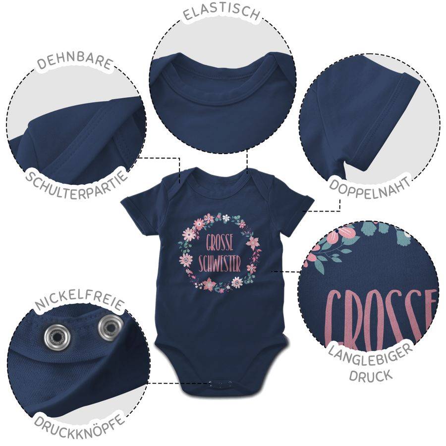 Shirtracer Große Schwester - Schwesterherz: T-Shirt Rucksack Shirtracer