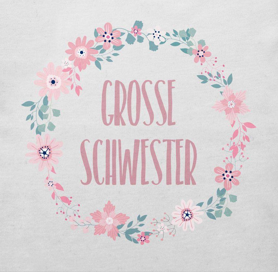 Shirtracer Große Schwester - Schwesterherz: T-Shirt Rucksack Shirtracer