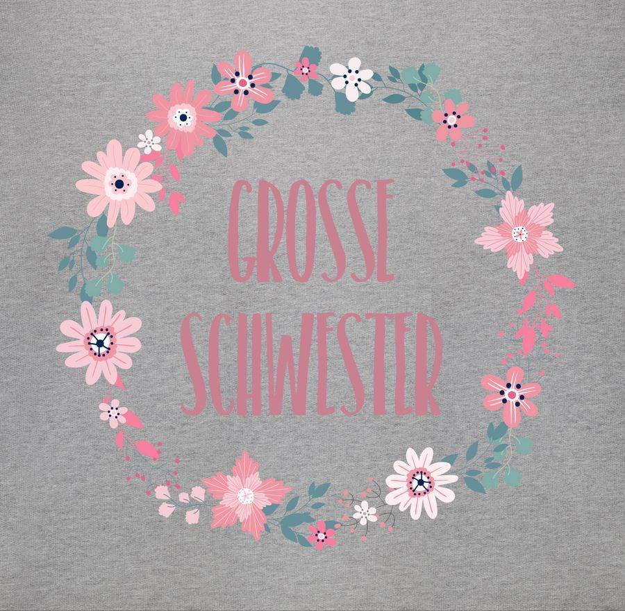 Shirtracer Große Schwester - Schwesterherz: T-Shirt Rucksack Shirtracer