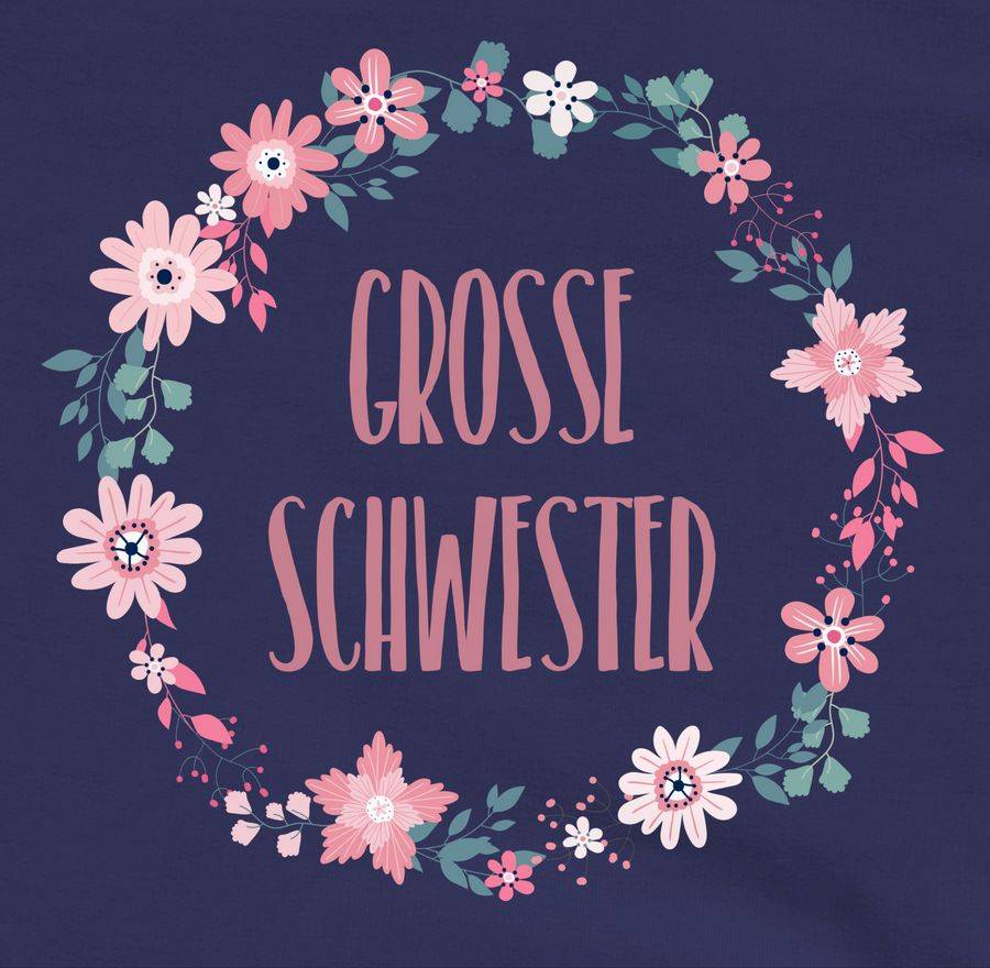 Shirtracer Große Schwester - Schwesterherz: T-Shirt Rucksack Shirtracer