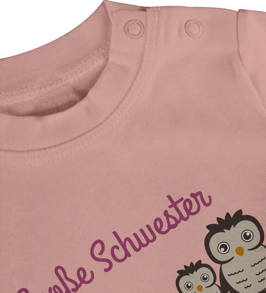 Shirtracer Große Schwester Süße Eulen Shirts & Mehr Shirtracer