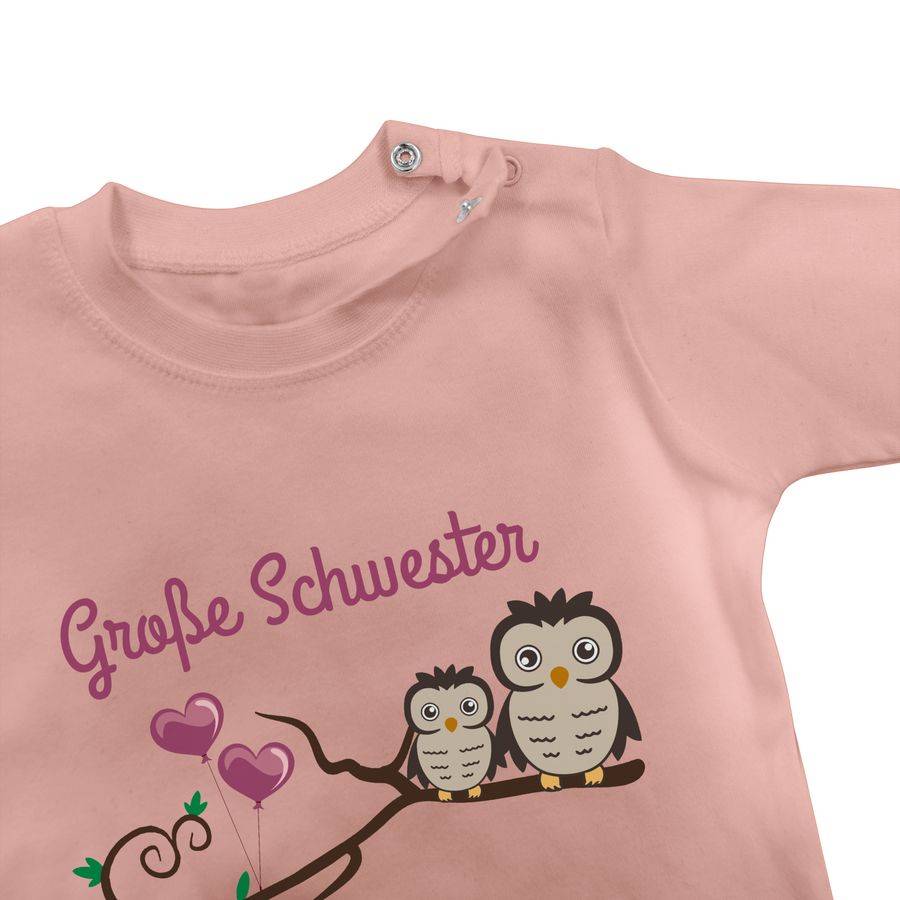 Shirtracer Große Schwester Süße Eulen Shirts & Mehr Shirtracer