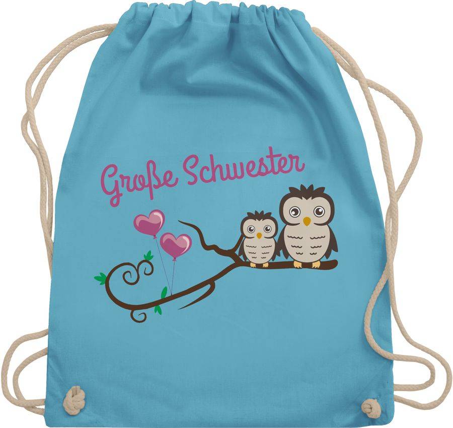 Shirtracer Große Schwester süße Eulen Shirts & Mehr Shirtracer