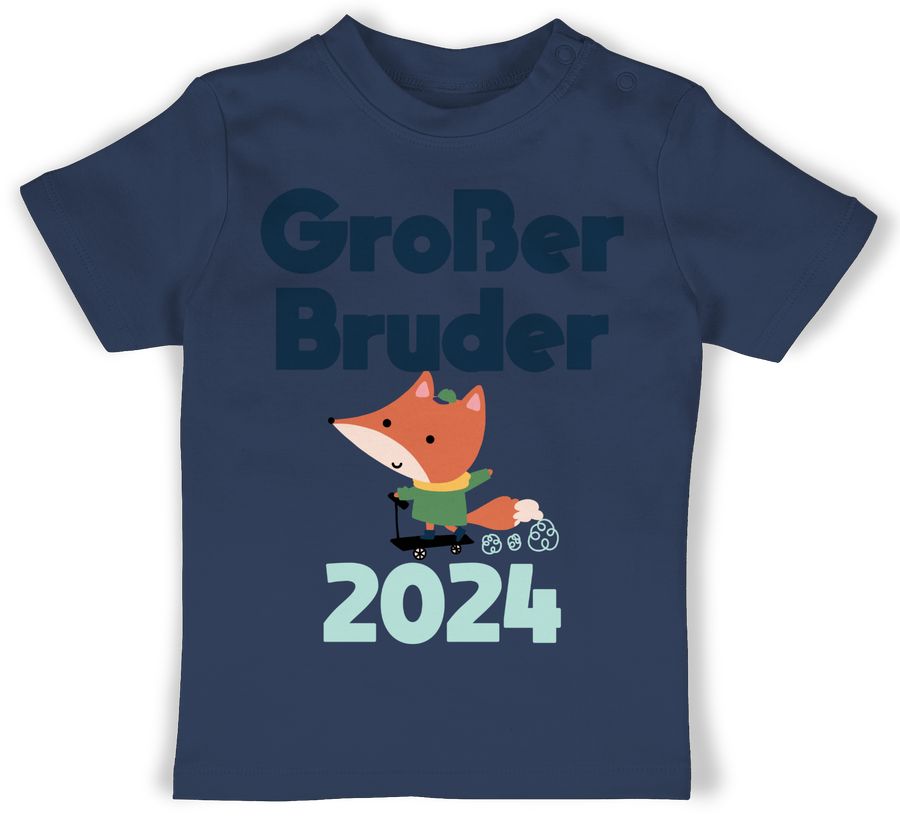 Shirtracer Großer Bruder 2024 Fuchs Shirts & Mehr Shirtracer