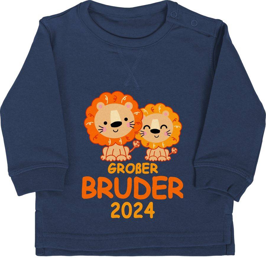 Shirtracer Großer Bruder 2024 mit Löwen: Tshirt Gym Bag Shirtracer