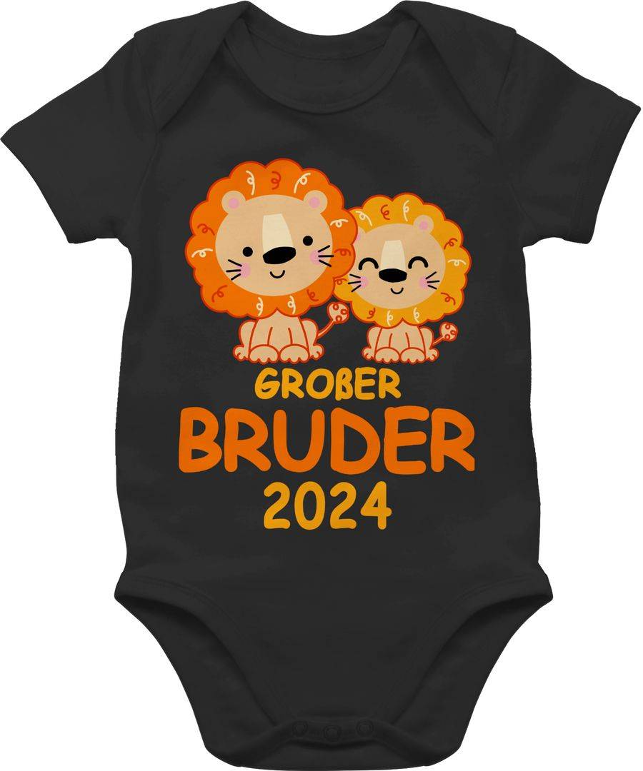 Shirtracer Großer Bruder 2024 mit Löwen: Tshirt Gym Bag Shirtracer