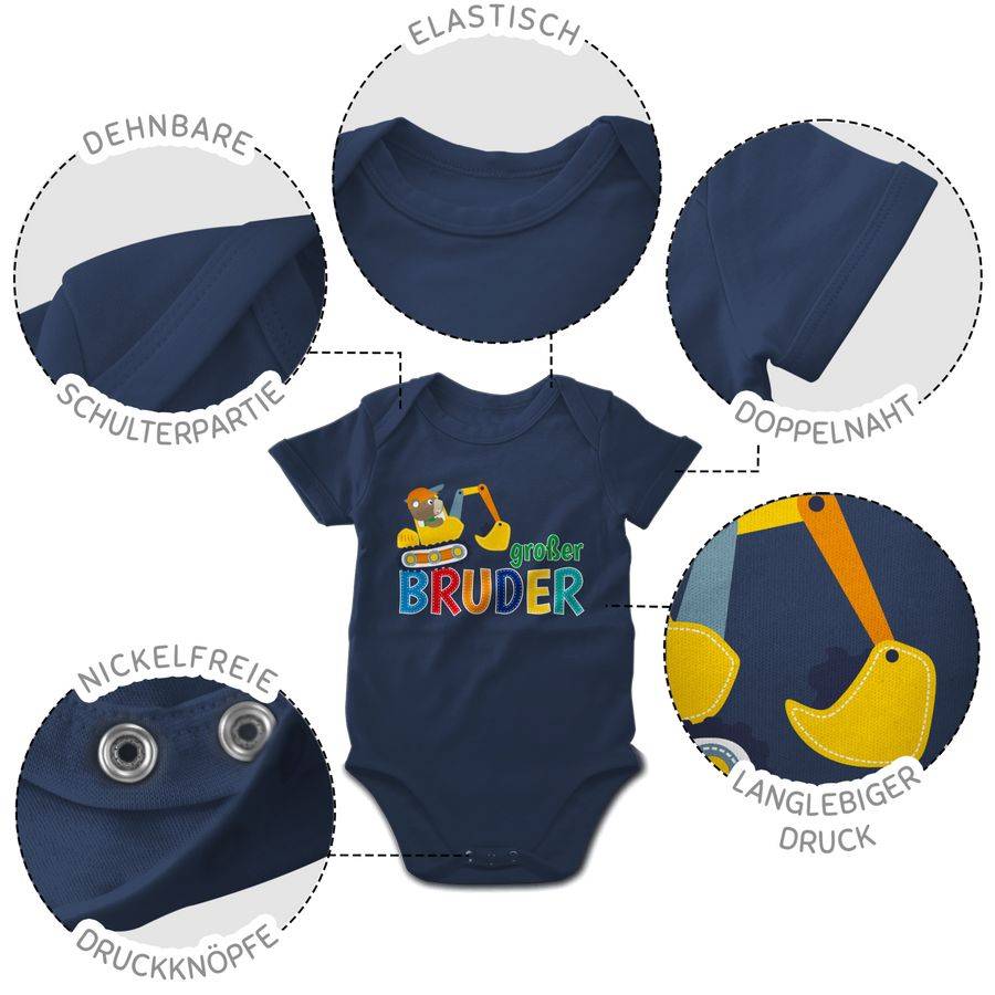 Shirtracer Großer Bruder Bagger: T-Shirt Gym Bag Shirtracer