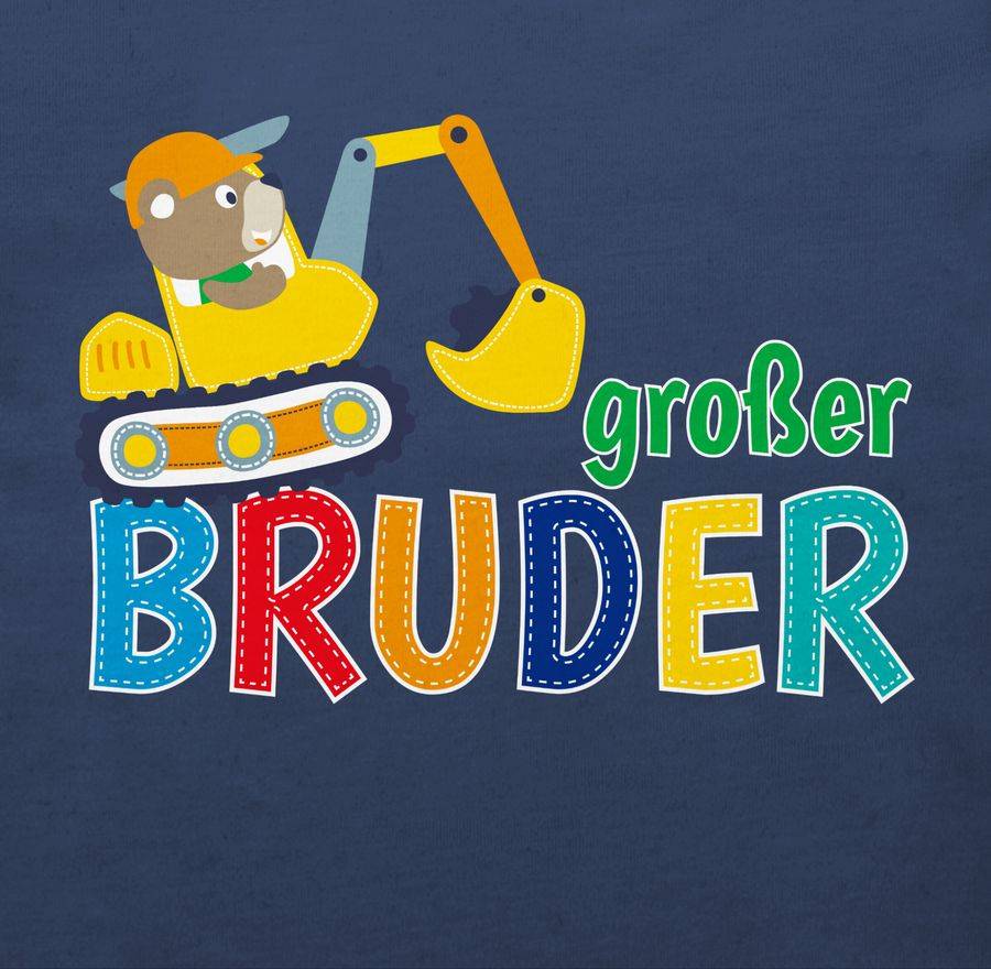 Shirtracer Großer Bruder Bagger: T-Shirt Gym Bag Shirtracer