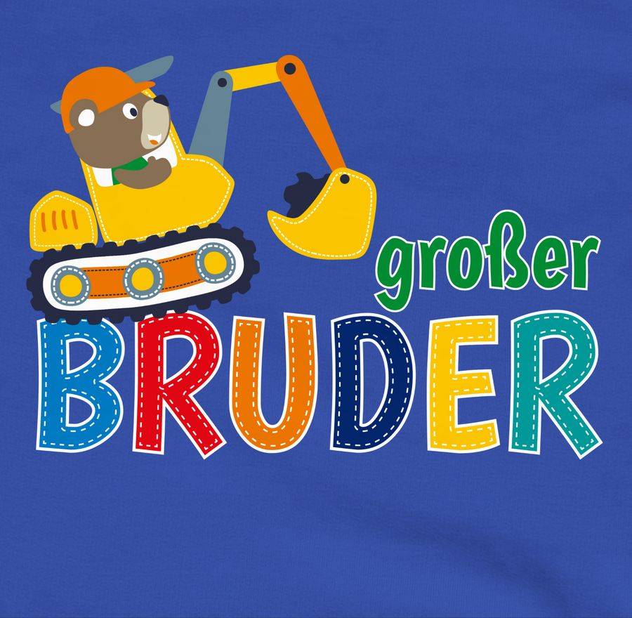 Shirtracer Großer Bruder Bagger: T-Shirt Gym Bag Shirtracer