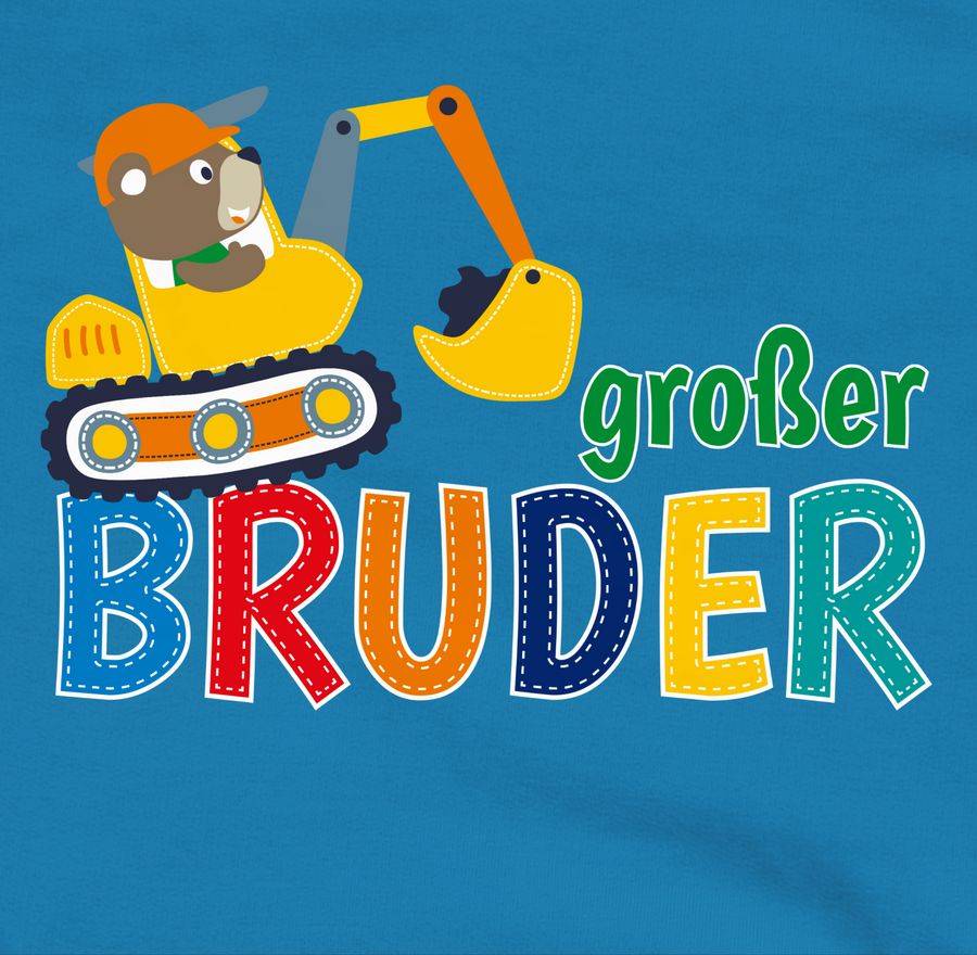 Shirtracer Großer Bruder Bagger: T-Shirt Gym Bag Shirtracer