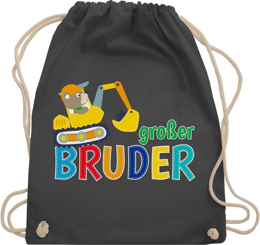 Shirtracer Großer Bruder Bagger: T-Shirt Gym Bag Shirtracer