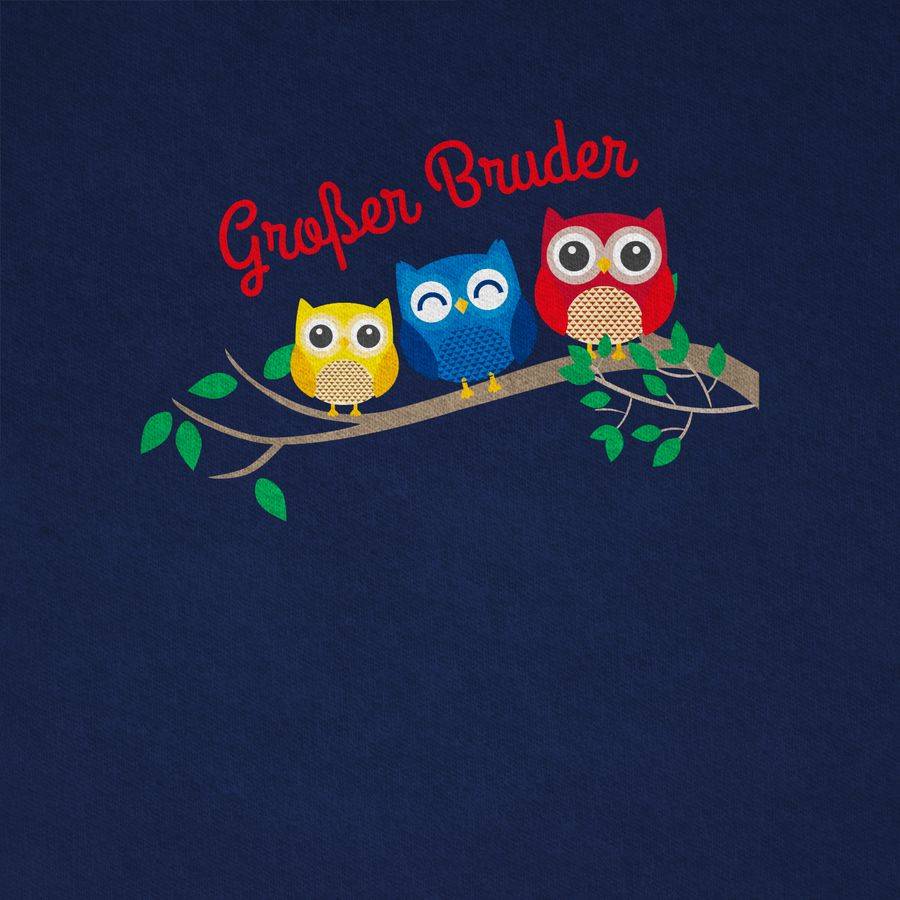 Shirtracer Großer Bruder Eulen Shirts & Mehr Shirtracer