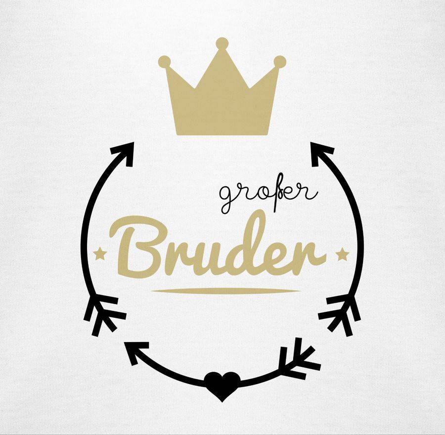 Shirtracer Großer Bruder - Krone Shirts & Mehr Shirtracer