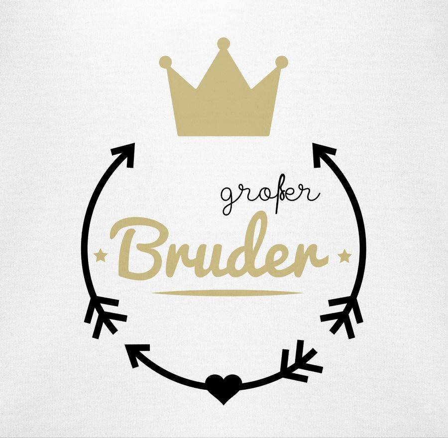 Shirtracer Großer Bruder - Krone Shirts & Mehr Shirtracer