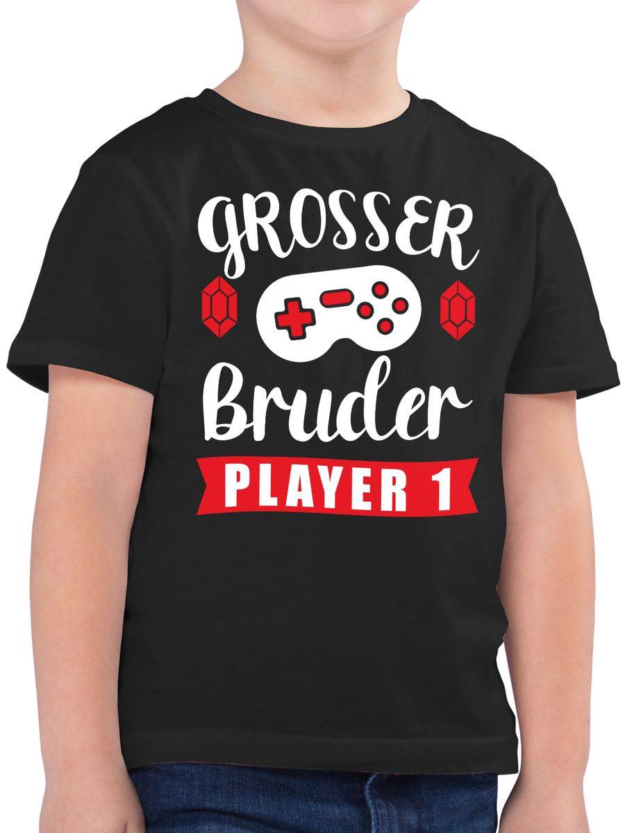 Shirtracer Großer Bruder - Player 1 Shirts & Mehr Shirtracer