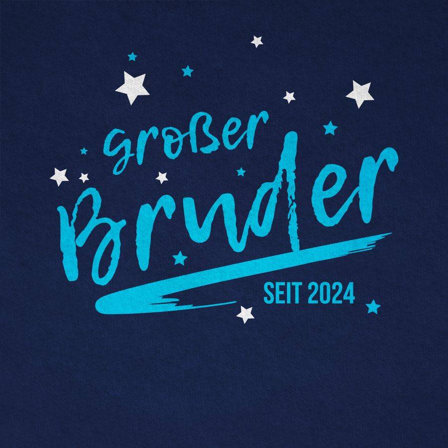 Shirtracer Großer Bruder Seit 2024 Sterne: T-Shirt Gym Bag Shirtracer