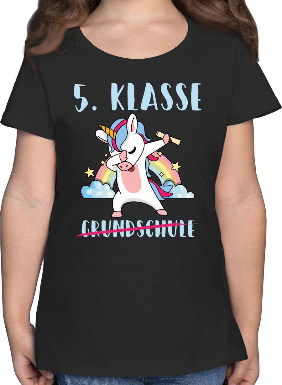 Shirtracer Grundschule 5. Klasse Einhorn: Tshirt Gym Bag Shirtracer