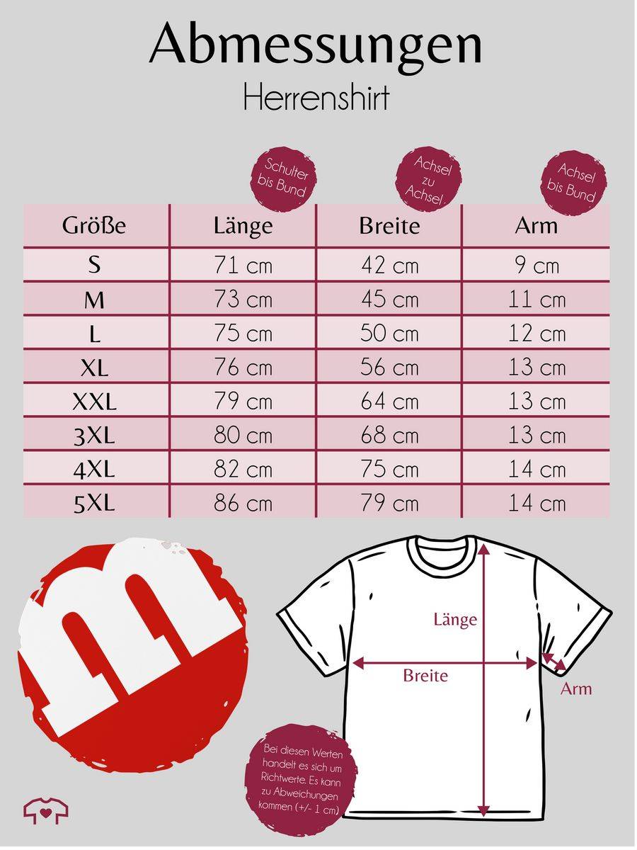 Shirtracer Gruppen-Kostüm M Aufdruck Shirts & Mehr Shirtracer