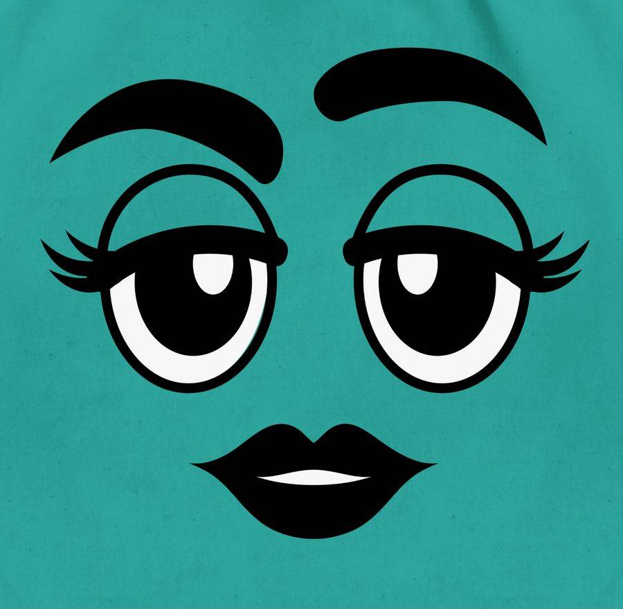Shirtracer Gruppen Kostüm M Und M Gesicht M&m Gesichter: T-Shirt Turnbeutel Shirtracer