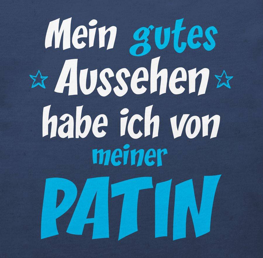 Shirtracer Gutes Aussehen Patin Junge - Blau/weiß Shirts & Mehr Shirtracer
